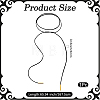 Velvet Cord Knot Tie Choker Necklaces for Women NJEW-CL0001-35-2