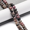 Natural Rhodonite Beads Strands G-K380-A16-01-2