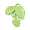 Spray Painted Alloy Pendants AL-CBAF9D9-01A-01-1