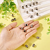 20Pcs 5 Styles Tibetan Style dZi Agate Beads G-TA0002-67-6