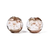 Handmade Gold Sand Lampwork Beads LAMP-N045-01B-01-1