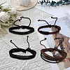 1Bag Mixed Styles Adjustable PU Leather Cord Braided Bracelets for Unisex BJEW-CL0001-47A-4