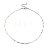 Bling Glass Beaded Necklace for Women NJEW-PH01492-07-1