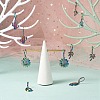 DIY Drop Earring Making Finding Kits DIY-SZ0008-28-5