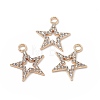 Alloy Crystal Rhinestone Pendants FIND-C019-43KCG-3