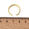 Brass Cuff Open Rings RJEW-C159-01G-5