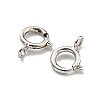 925 Sterling Silver Spring Ring Clasps STER-C005-06P-2