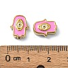 Ion Plating(IP) 304 Stainless Steel Enamel Beads STAS-Q318-10D-3