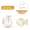 30Pcs 3 Colors Silicone Ear Nuts SIL-AR0001-07-2