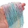Transparent Painted Glass Beads Strands X1-DGLA-A034-T1mm-A21-2