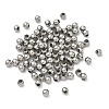 Tarnish Resistant Round 316 Surgical Stainless Steel Spacer Beads X-STAS-N032-02-4mm-3