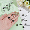 30Pcs Tibetan Style Alloy European Beads FIND-UN0010-40-2