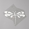 Dragonfly Reflective PET Plastic Car Decals DIY-WH0030-38C-2