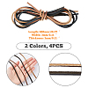 Cowhide Leather Cord Shoelaces FIND-FH0005-35-2