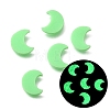 Luminous Handmade Polymer Clay Cabochons PY-CBA5A20-15C-1