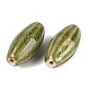 Vintage Handmade Porcelain Beads PORC-N013-24-03-2