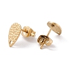 Ion Plating(IP) 304 Stainless Steel Stud Earring Findings X-STAS-L216-46G-2
