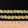 Electroplate Glass Beads Strands EGLA-N012-07B-5