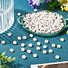 500Pcs Plating Acrylic Beads PACR-TADJ0001-01Z-4