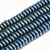 Electroplate Non-magnetic Synthetic Hematite Beads Strands G-T061-42A-1