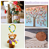200Pcs 10 Styles 2-Hole Natural Coconut Buttons DIY-GA0008-28-5
