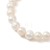 Natural Pearl Beaded Stretch Bracelets BJEW-JB09445-2