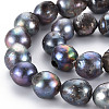 Natural Baroque Pearl Keshi Pearl Beads Strands PEAR-S021-149-3