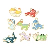 Alloy Enamel Pendants ENAM-I076-02G-02-1