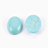 Synthetic Turquoise Cabochons X-G-H1554-14x10x5-2