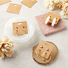 100Pcs Paper Earring Display Cards CDIS-DJ0001-15C-5