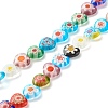 Heart Alloy Pendant Necklace for Teen Girl Women NJEW-JN03707-5