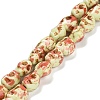 Synthetic Turquoise Beads Strands TURQ-F019-02F-2