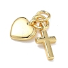 Brass Pendants KK-A293-14B-G-2