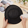 Linen Mini Hat Fascinator Base AJEW-WH0561-32A-3