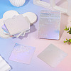 50Pcs Laser Paper Necklace Earring Display Cards CDIS-TA0001-55-7