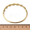 304 Stainless Steel Rhinestone Hinged Bangles for Women BJEW-B168-02C-G-5
