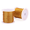 2 Rolls Round PET Metallic Thread MCOR-TADJ0001-01D-01-2
