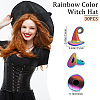Rainbow Color Alloy Pendants FIND-BBC0001-30-2