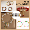 600Pcs Brass & Iron Crimp Beads Covers DIY-PA0001-73-5