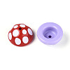 Opaque Acrylic Enamel Beads MACR-N018-13-2