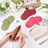 1Pc PU Leather Glasses Case AJEW-CN0006-94B-3