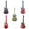5Pcs 5 Styles Acrylic Pendants MACR-FS0001-74-1