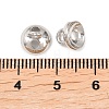 Brass Bead Cap Pendant Bails KK-Z146-26P-3