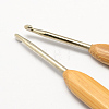 Bamboo Handle Iron Crochet Hook Needles TOOL-R034-3.5mm-2