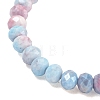 AB Color Faceted Rondelle Glass Beaded Stretch Bracelets for Women BJEW-PH01820-10-3