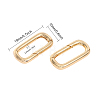Brass Spring Gate Rings FIND-WH0127-90G-3