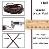 Cowhide Leather Cord WL-WH0008-05B-2
