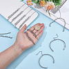 12Pcs 2 Styles 304 Stainless Steel Chain Bracelet Making AJEW-BM00003-3