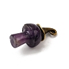 Natural Amethyst Mushroom Pendants G-D311-02AB-04-2