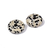 Natural Dalmatian Jasper Pendants G-Q601-30A-03-2